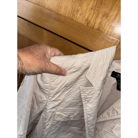 Body by Victoria Victorias Secret Khaki Button Long Sleeve Blazer Jacket 10 - Picture 8 of 8